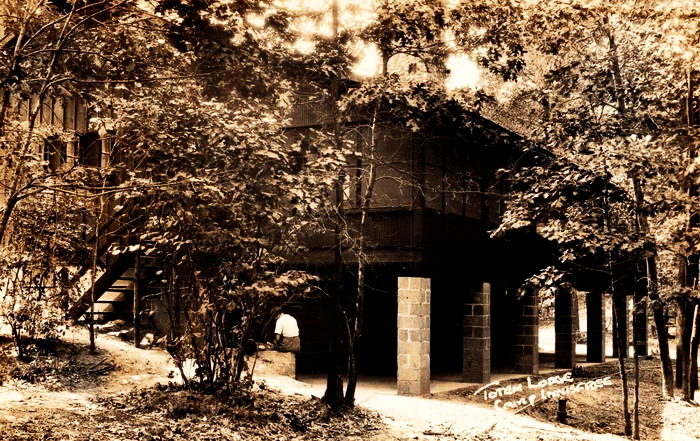 Camp Innisfree - Vintage Postcard